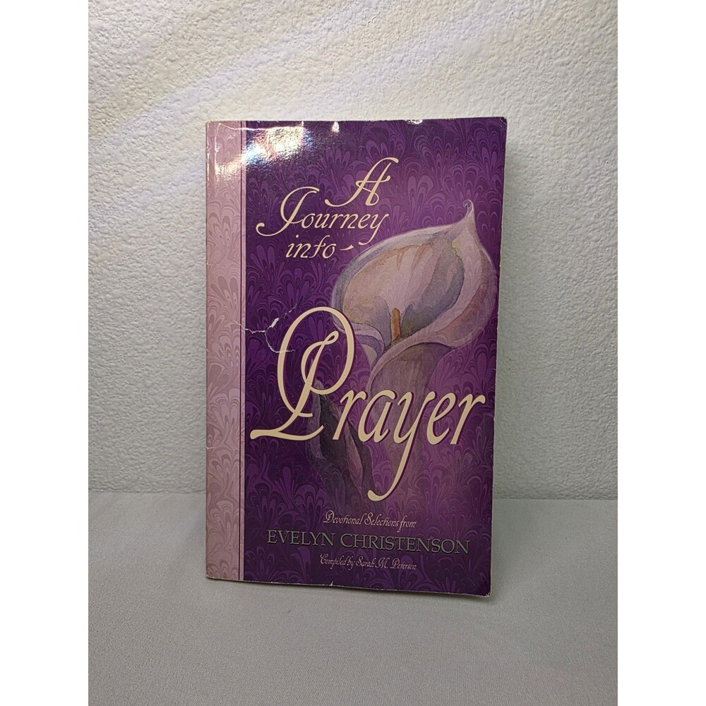 A Journey Into Prayer by Evelyn Christenson Christian Book Religious Fair
